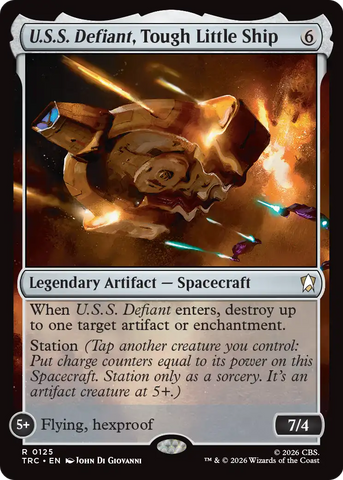 U.S.S. Defiant, Tough Little Ship (Surge Foil) [Star Trek Commander]