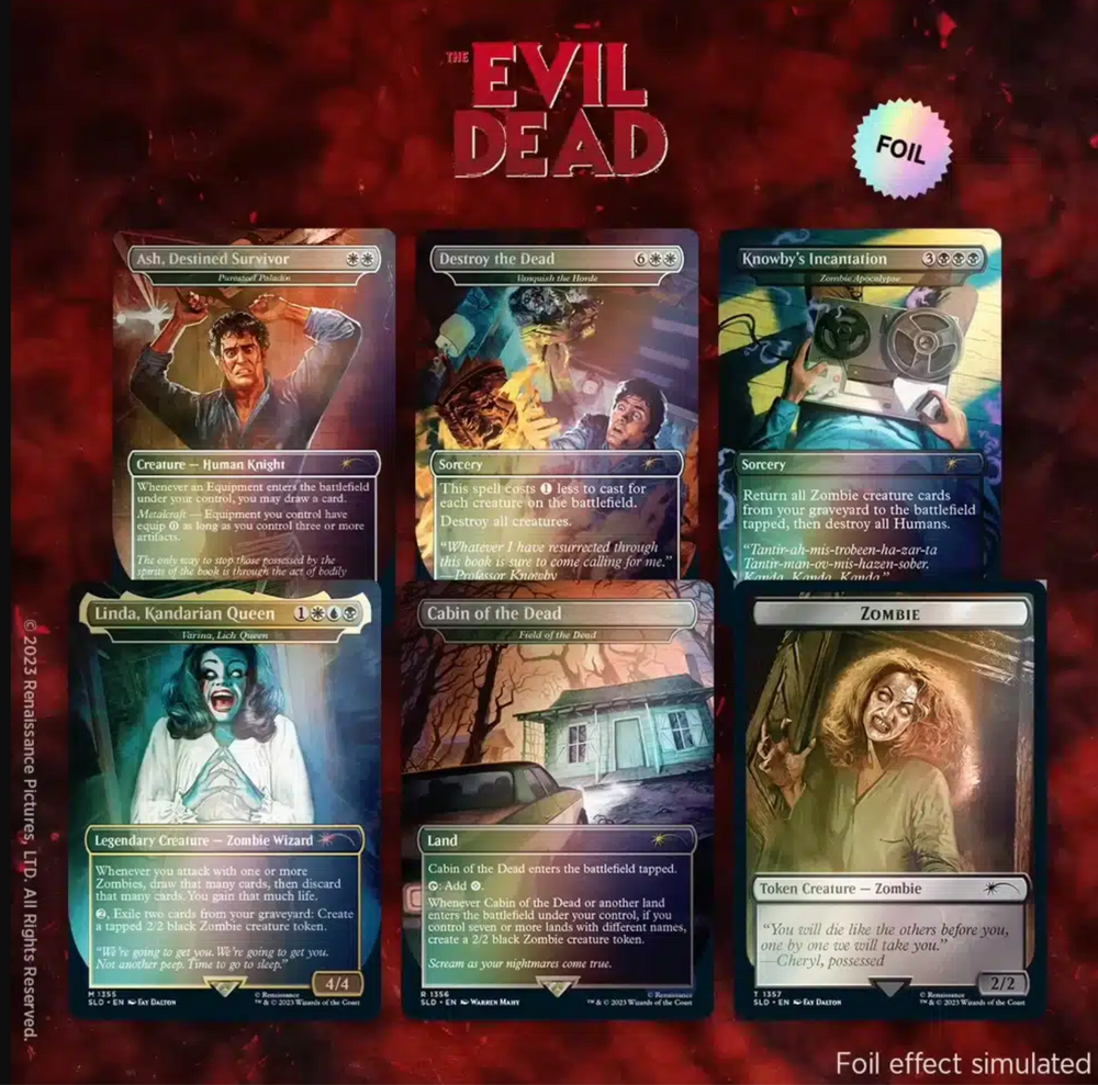 Secret Lair: Drop Series - Secret Lair x The Evil Dead (Foil Edition)