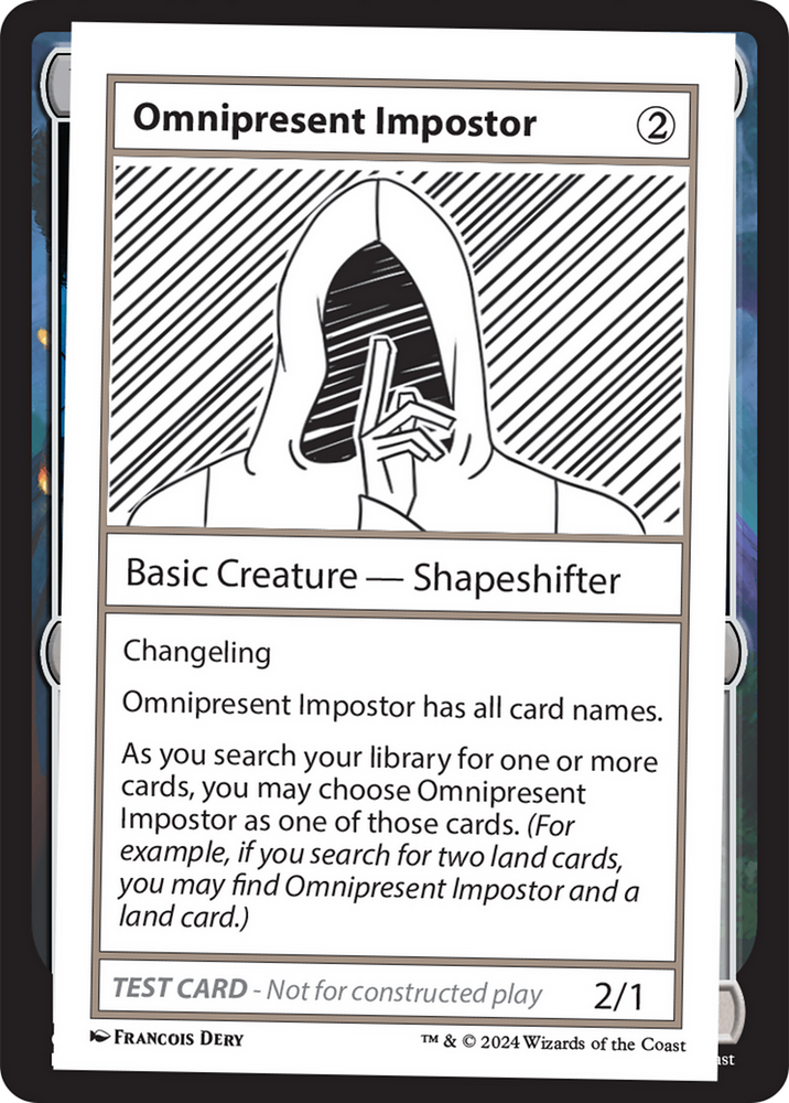 Omnipresent Impostor [Mystery Booster 2 Playtest Cards]