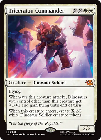Triceraton Commander [Teenage Mutant Ninja Turtles]