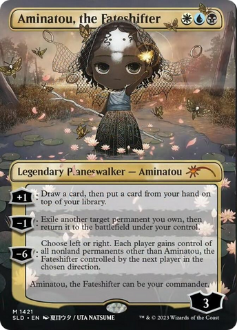 Aminatou, the Fateshifter (Rainbow Foil) [Secret Lair Drop Series]