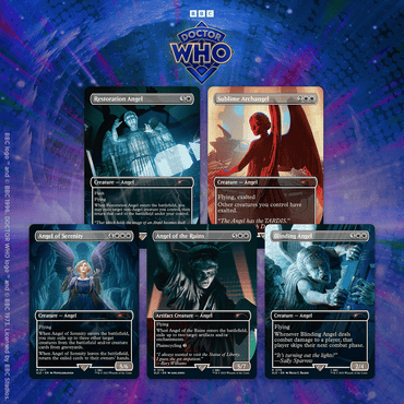 Secret Lair: Drop Series - Secret Lair x Doctor Who (The Weeping Angels)
