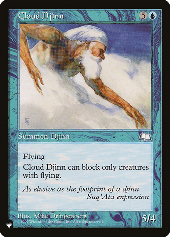 Cloud Djinn [The List Reprints]