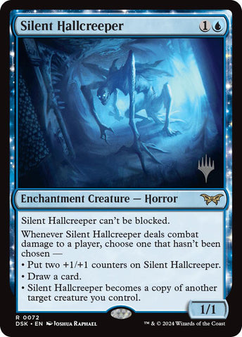 Silent Hallcreeper [Duskmourn: House of Horror Promos]