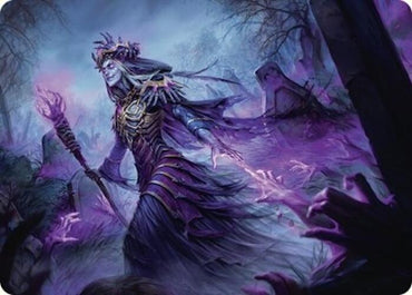 Zul Ashur, Lich Lord Art Card (10/54) [Foundations Art Series]