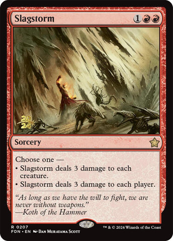 Slagstorm [Foundations Prerelease Promos]