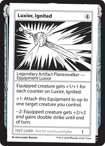 Luxior, Ignited [Mystery Booster 2 Playtest Cards]