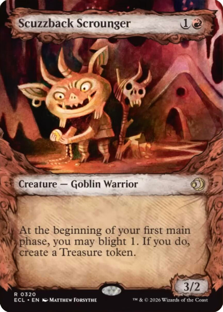 Scuzzback Scrounger (Showcase) [Lorwyn Eclipsed]