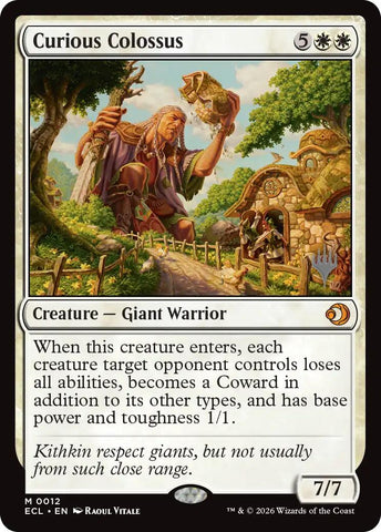 Curious Colossus [Lorwyn Eclipsed Promos]