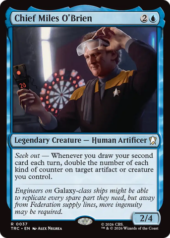 Chief Miles O'Brien (Surge Foil) [Star Trek Commander]