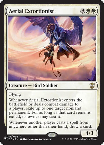 Aerial Extortionist [The List]