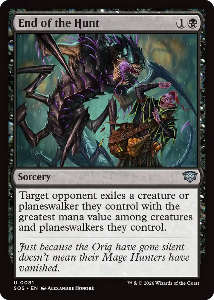 End of the Hunt [Secrets of Strixhaven]