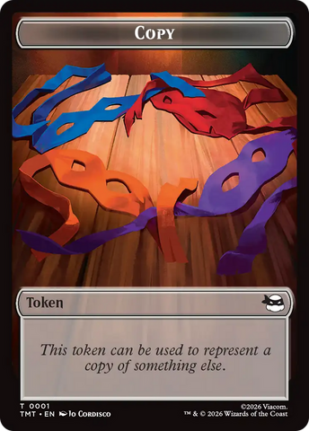 Rat // Copy Double-Sided Token [Teenage Mutant Ninja Turtles Tokens]