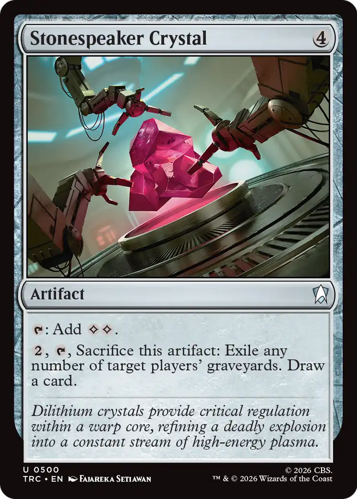 Stonespeaker Crystal (Surge Foil) [Star Trek Commander]