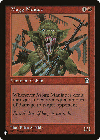 Mogg Maniac [The List Reprints]