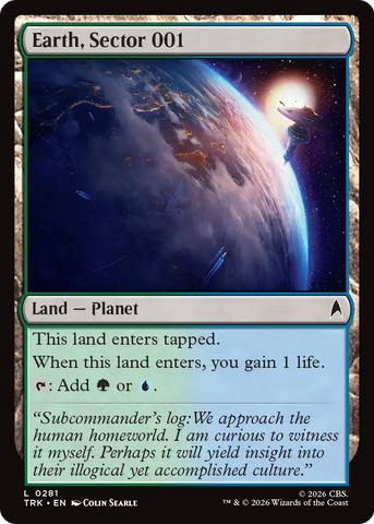 Earth, Sector 001 [Star Trek]
