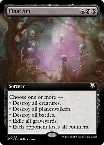 Final Act (Extended Art) [Modern Horizons 3 Commander]