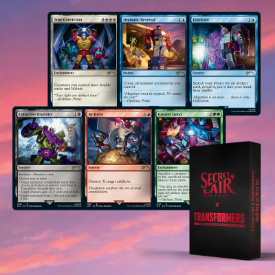 Secret Lair: Drop Series - Transformers (Roll Out or Rise Up)