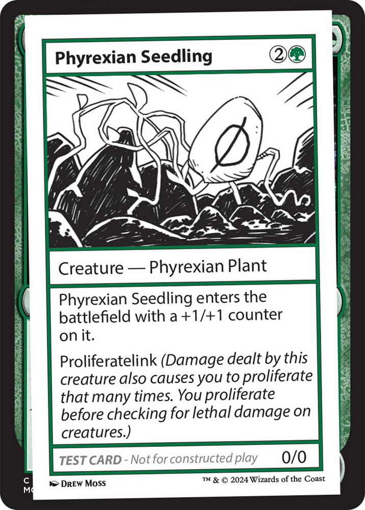 Phyrexian Seedling [Mystery Booster 2 Playtest Cards]