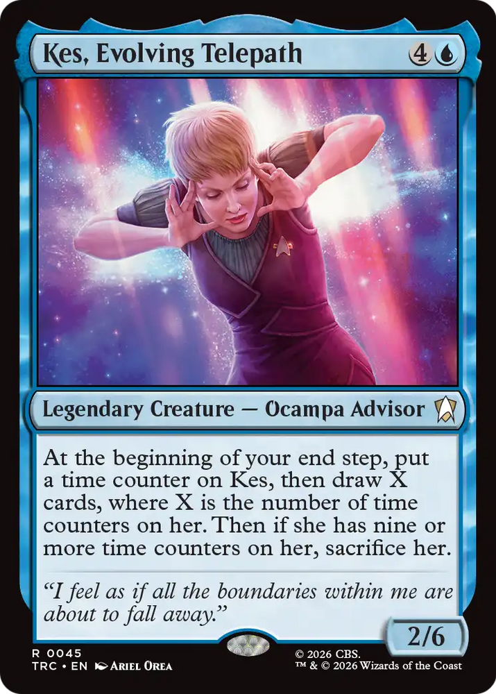 Kes, Evolving Telepath [Star Trek Commander]