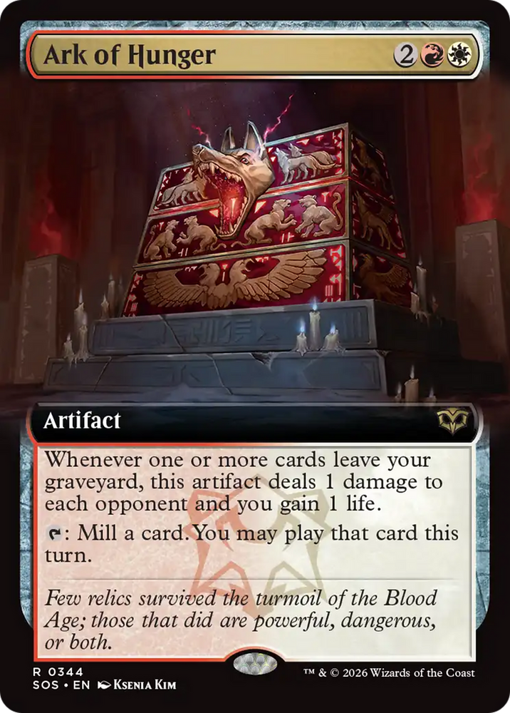 Ark of Hunger (Extended Art) [Secrets of Strixhaven]