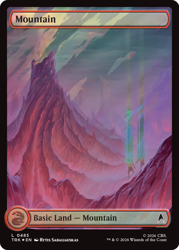 Mountain (0485) (Surge Foil) [Star Trek]