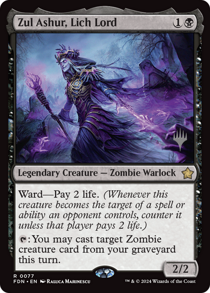 Zul Ashur, Lich Lord [Lorwyn Eclipsed Promos]