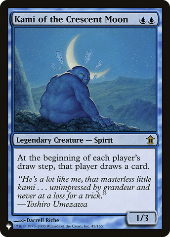 Kami of the Crescent Moon [The List]