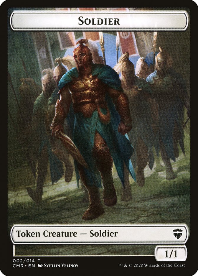 Angel // Soldier Token [Commander Legends Tokens]