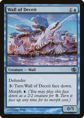 Wall of Deceit [Duel Decks: Jace vs. Chandra]