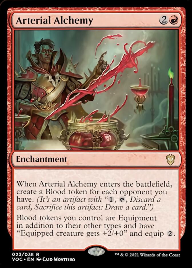 Arterial Alchemy [Innistrad: Crimson Vow Commander]