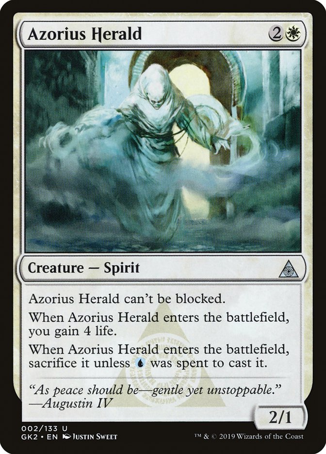 Azorius Herald [Ravnica Allegiance Guild Kit]