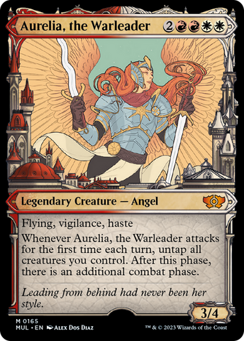 Aurelia, the Warleader (Halo Foil) [Multiverse Legends]