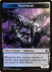 Satyr // Nightmare Double-sided Token [Theros Beyond Death Tokens]