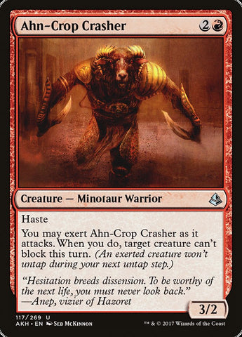 Ahn-Crop Crasher [Amonkhet]